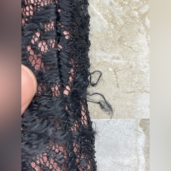 jessica mcclintock Cheongsam style size 4  lace maxi dress - Picture 13 of 16